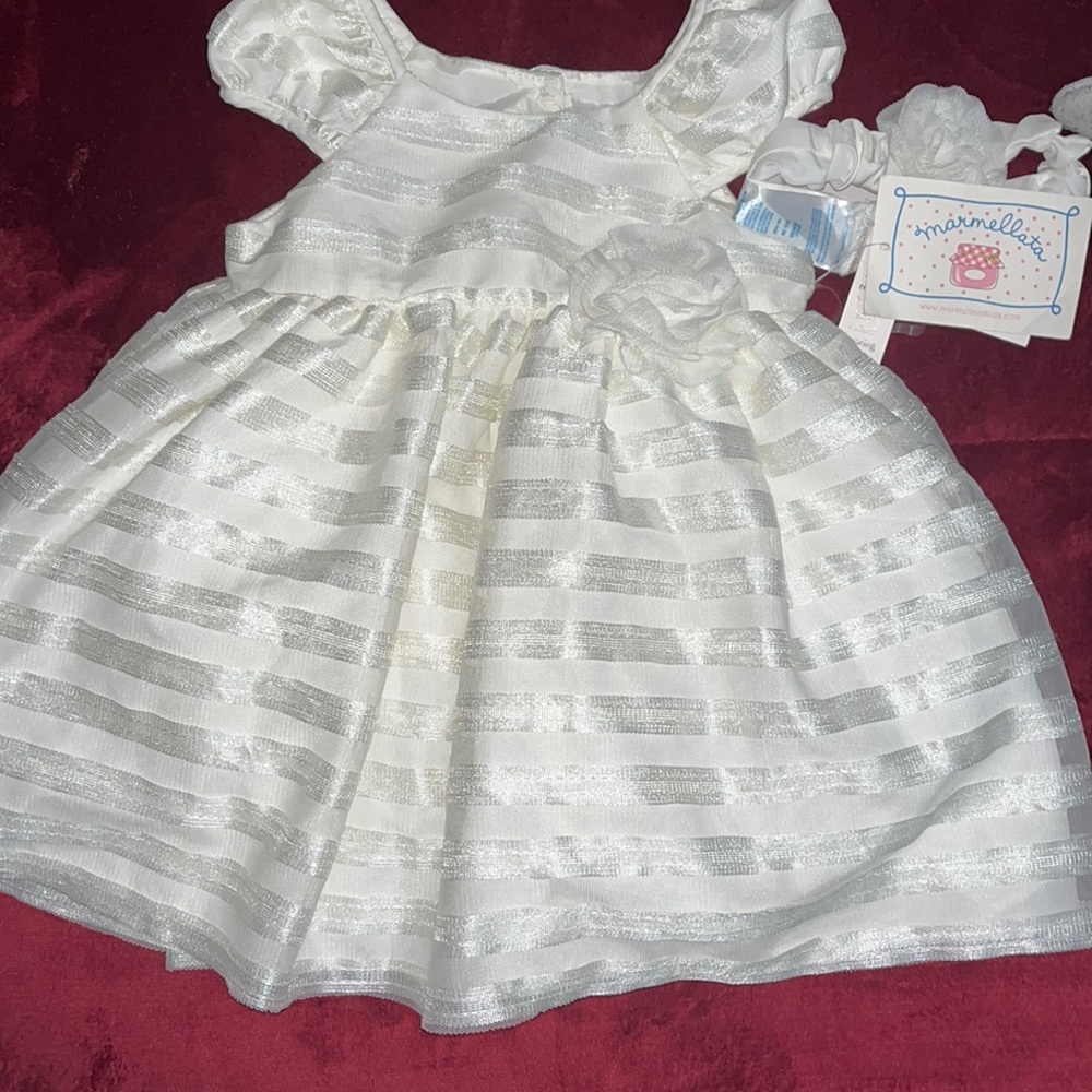 Marmellata Kids Ivory Dress (18M)